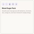 Blood Sugar Pack