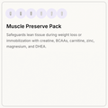Muscle Preserve Pack